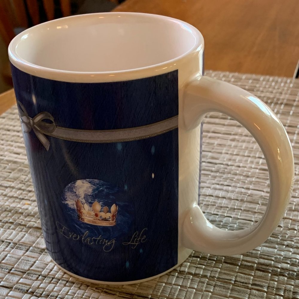 Christmas Holiday Inspirational Coffee Mug ~ EUC